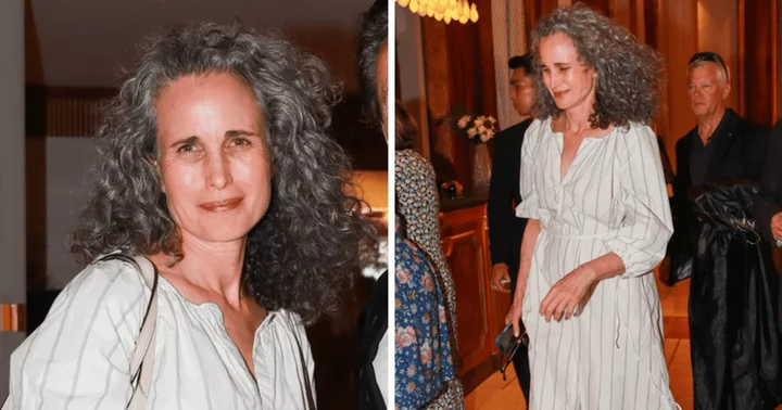 ‘65 is relatively young’: Andie MacDowell trolled for looking older than her age, not coloring her hair