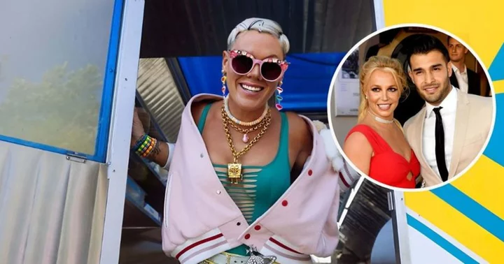 Is Pink supporting Britney Spears? Singer changes 'Don't Let Me Get Me' lyrics amid pop star's divorce from Sam Asghari
