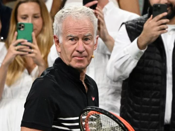 ESPN tennis analyst John McEnroe will miss some of US Open after positive Covid-19 test