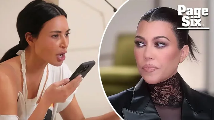 Kourtney Kardashian reveals who's in the 'Not Kourtney' group chat after clash with Kim
