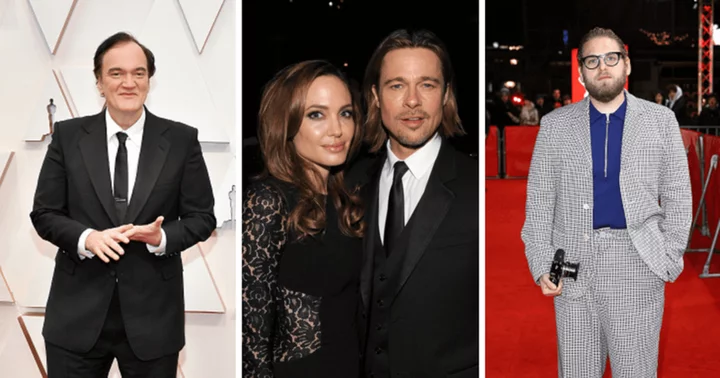 Angelina Jolie allegedly banned 'raucous' Quentin Tarantino and Jonah Hill from Brad Pitt wedding to keep affair 'civilized'