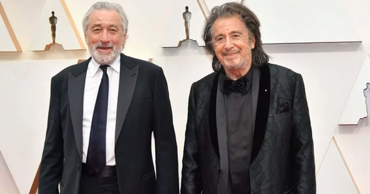 Robert De Niro, 79, teases 'Godfather' co-star and pal Al Pacino, 83, about having baby 'playdates' soon
