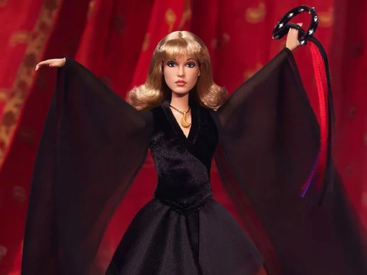 Stevie Nicks, Fleetwood Mac icon, now has her own mini-me Barbie