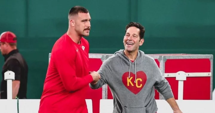 'Ant-Man in the house': Internet goes wild as Paul Rudd is spotted with Travis Kelce ahead of Chiefs game