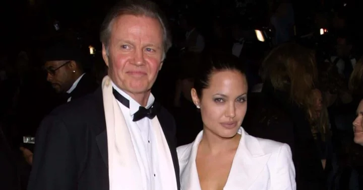 Angelina Jolie's dad Jon Voight who once said she's 'mentally ill' supported her since split from Brad Pitt