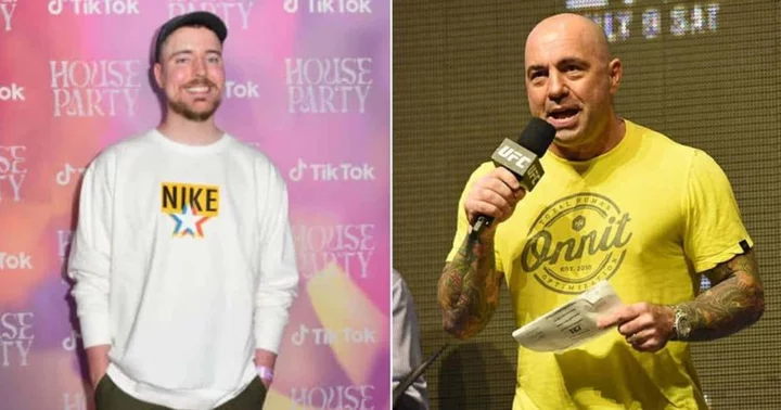 Has MrBeast ever been on Joe Rogan's podcast? YouTuber reveals he sent 'JRE' host a DM: 'He’s almost like a dad'