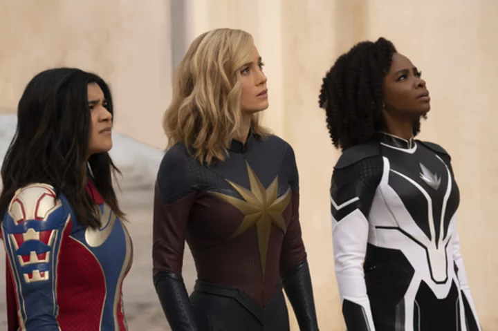 ‘The Marvels’ melts down at the box office, marking a new low for the MCU