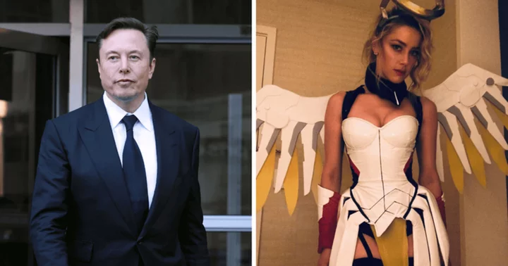 Elon Musk shares pic of Amber Heard in 'Overwatch' cosplay and the Internet grudgingly admits 'she is gorgeous'