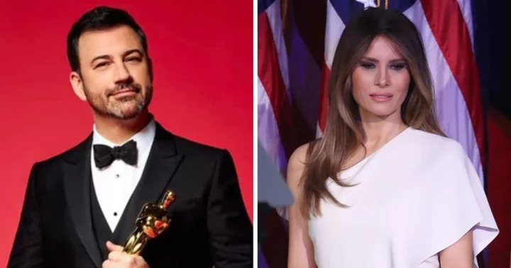Jimmy Kimmel trolls Melania Trump's 'approved words' with perfume ad spoof, fans want raise for writers