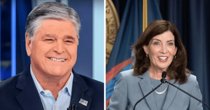 Kathy Hochul trolled as Fox News anchor Sean Hannity reports on Governor dispatching National Guard over NYC migrant crisis