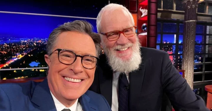 David Letterman makes ‘The Late Show’ return to standing ovation from fans and greetings from Stephen Colbert, Internet hails ex-host as 'GOAT'