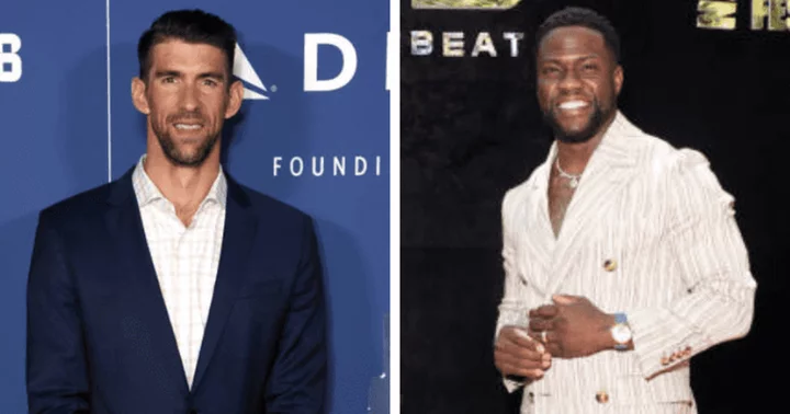 Kevin Hart shows off swimming skills, says he's coming for Michael Phelps: 'Give me a 2-lap head start'