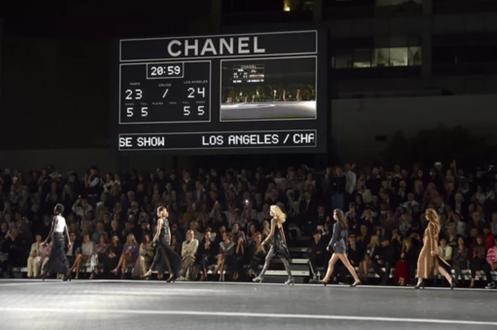 Chanel lures stars with cruise fashion show in Los Angeles