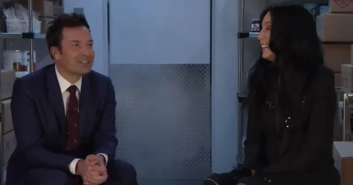Cher appears in hilarious 'Freezer Secrets' segment with Jimmy Fallon, unveils origin of hit song 'If I Could Turn Back Time'