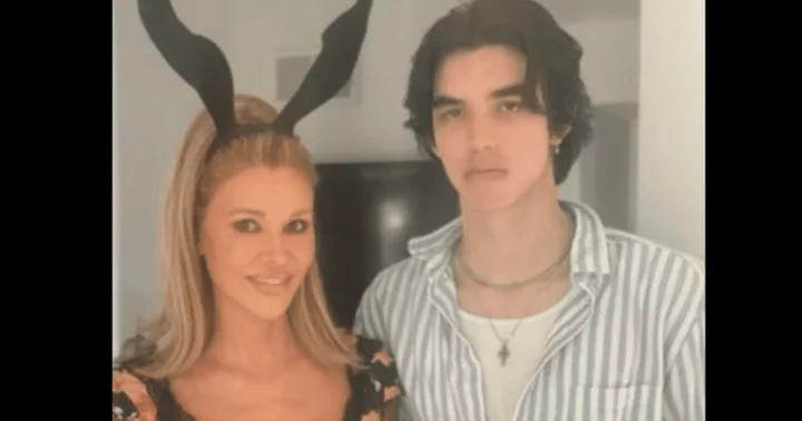 'So proud of him!' Brandi Glanville hails son Mason as he follows her footsteps and kicks off modeling career
