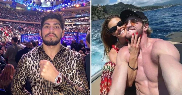 Logan Paul and Dillon Danis feud surrounding Nina Agdal triggers meme fest on Internet: 'Bro's wife really holding down this fight'