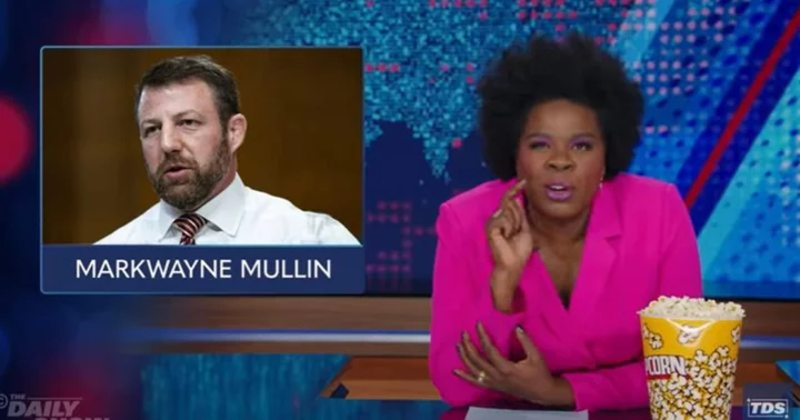 Leslie Jones jokes about fighting 3 politicians in hilarious take on Markwayne Mullin's Senate scuffle on 'Daily Show'