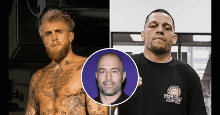 Joe Rogan predicts a Jake Paul versus Nate Diaz MMA rematch: ‘That sets up a fight for sure’