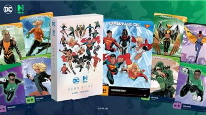 Cartamundi and Warner Bros. Discovery Global Consumer Products to Unveil the “Dawn of DC” Trading Card Set by Hro at San Diego Comic-Con