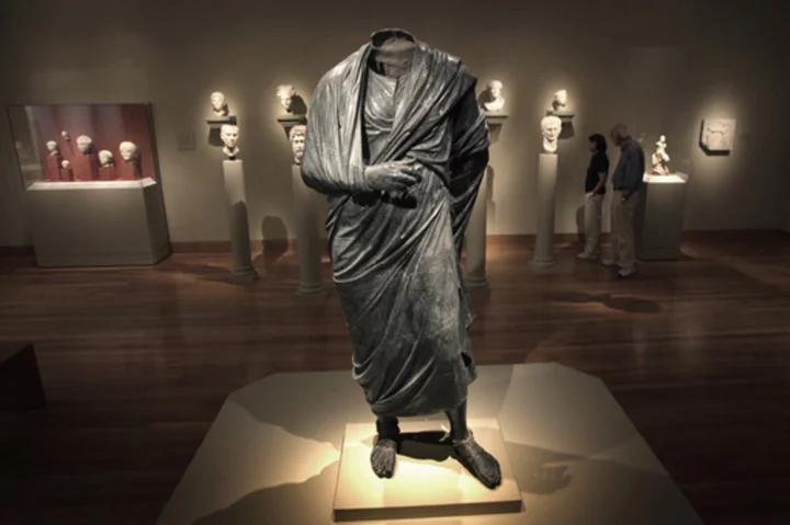 Statue believed to depict Marcus Aurelius seized from Cleveland museum in looting investigation