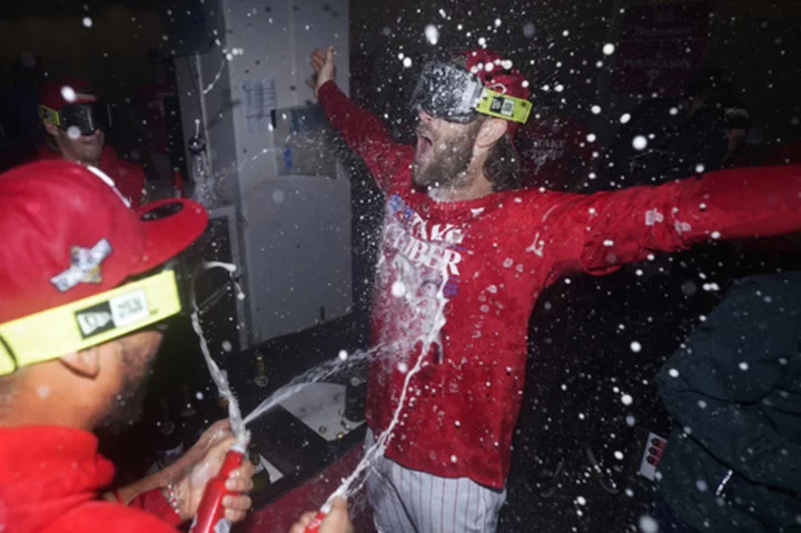 The Phillies are again embracing 'Dancing On My Own' as their postseason party anthem