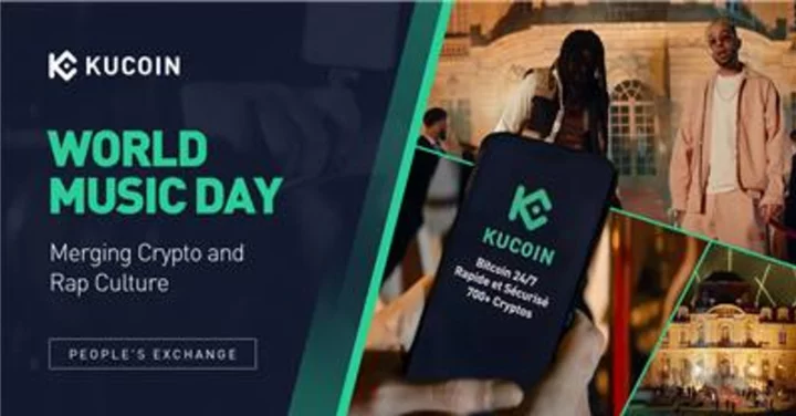 World Music Day Sensation: KuCoin and French Rapper Naps Merge Crypto and Rap Culture with Viral Smash