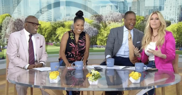 'Today' hosts Al Roker and Sheinelle Jones crack up as Craig Melvin corrects Jill Martin's spelling blunder