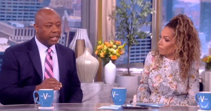 'Racist and bigot': Internet slams 'The View' co-host Sunny Hostin after Rep Senator Tim Scott makes an appearance