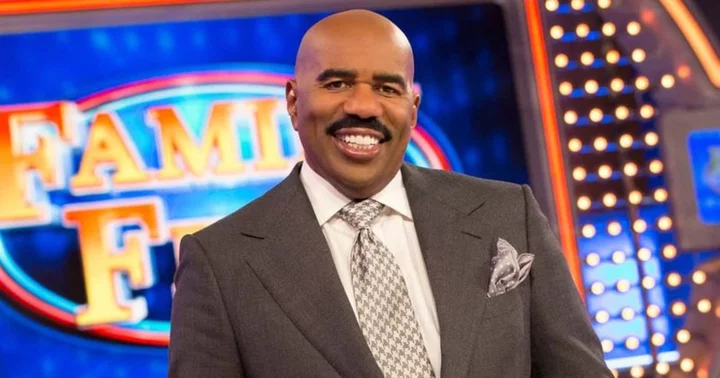 'Family Feud' host Steve Harvey slammed after he calls contestant's answer 'not suitable for family TV' after inappropriate question