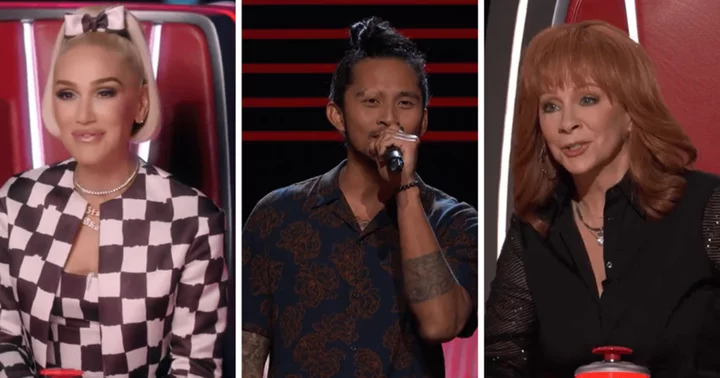 'The Voice' Season 24: Who is Jason Arcilla? Gwen Stefani dubbed 'mean' as she blocks Reba McEntire to steal 34-year-old dad