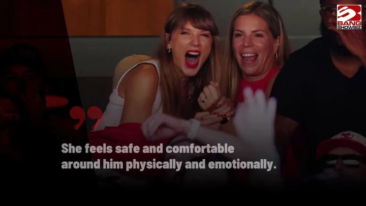 Taylor Swift debuts new 'BFF handshake' with Brittany Mahomes at Chiefs game