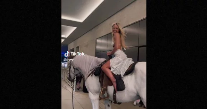 Olivia Dunne shares video riding horse while enjoying country music at ACMs