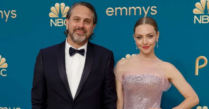 Amanda Seyfried says husband Thomas Sadoski helped her figure out if she was 'doing a good job' during 'The Crowded Room' filming