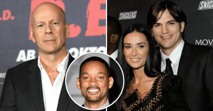 Will Smith helped Bruce Willis in 'very dark hours' when ex Demi Moore started dating Ashton Kutcher