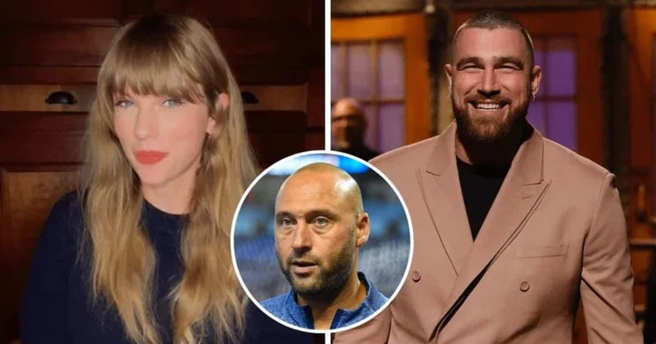 Derek Jeter says Travis Kelce’s relationship with Taylor Swift has put the sports world under ‘spotlight’