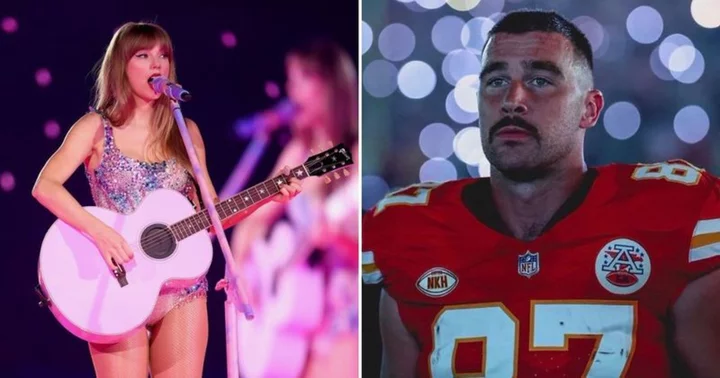 Taylor Swift 'falling in love' with Travis Kelce, Internet says 'give it 6 months'
