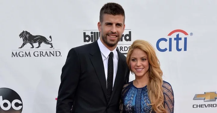 Shakira briefly landed in Barcelona just to give Gerard Pique a kiss when they first started dating