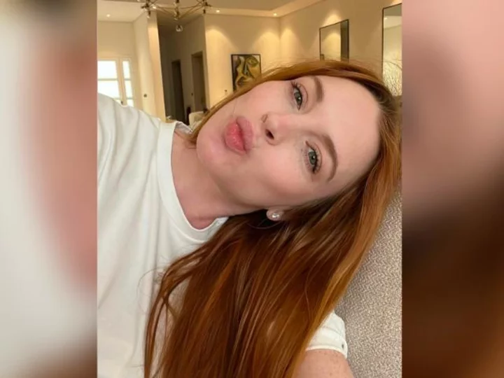 Lindsay Lohan pregnant and feeling 'blessed' on her birthday