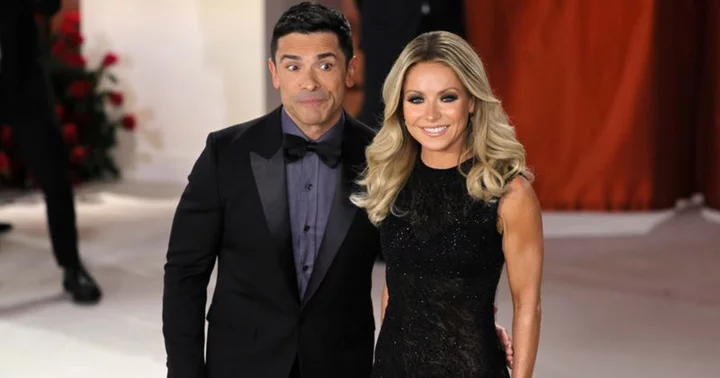 Mark Consuelos brutally mocks wife Kelly Ripa on-air for dyeing her gray hair 'every two weeks'