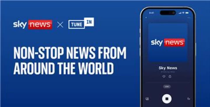 Sky News Launches International Audio Service to Provide Non-Stop News Programming for Those on the Go