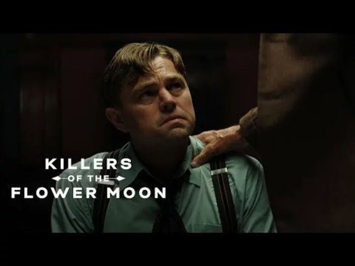 'Killers of the Flower Moon' trailer: Leonardo DiCaprio and Lily Gladstone lead Martin Scorsese's Western