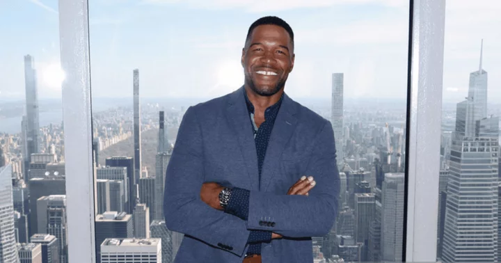 Fans swoon over 'GMA' host Michael Strahan as he promotes skincare brand: 'You're so fine to look at'