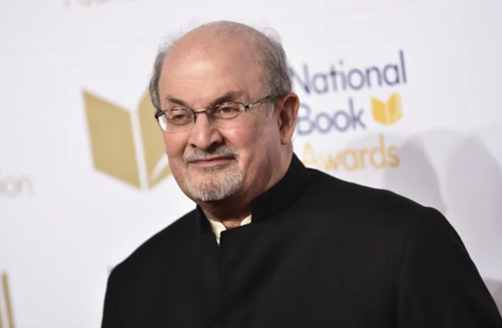 Salman Rushdie warns free expression under threat in rare public address after attack