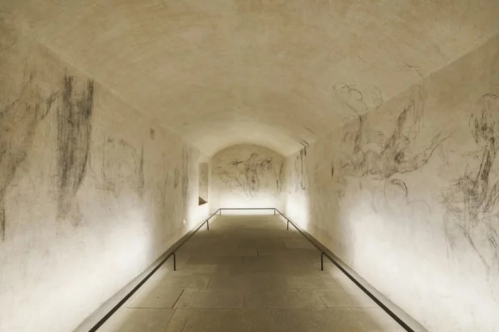 Michelangelo's 'secret' sketches open to public