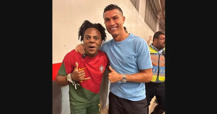 Are IShowSpeed and Cristiano Ronaldo collaborating? Trolls mock Twitch streamer: 'F**king impossible'