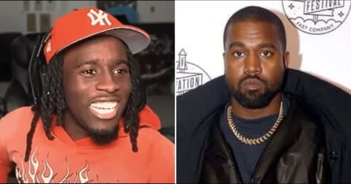 Internet urges Kai Cenat to calm down while reacting to Kanye West's new song 'Vultures': 'This man is wild'