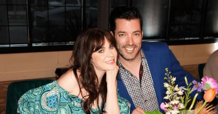 HGTV star Jonathan Scott celebrates 4th anniversary with GF Zooey Deschanel, fans say 'marry her already'