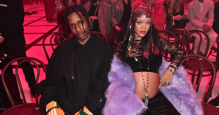 Rihanna shares adorable photo of A$AP Rocky with baby RZA while on vacation in Barbados: 'My Bajan boyz'
