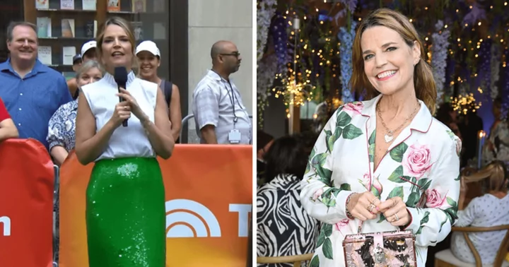 'Today’ host Savannah Guthrie wows viewers with new hair and glittery outfit as she returns to NBC show after brief hiatus