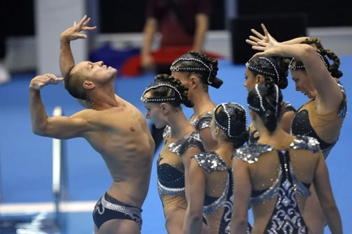 For the first time in the Olympics, men will compete in artistic swimming, formerly called synchro